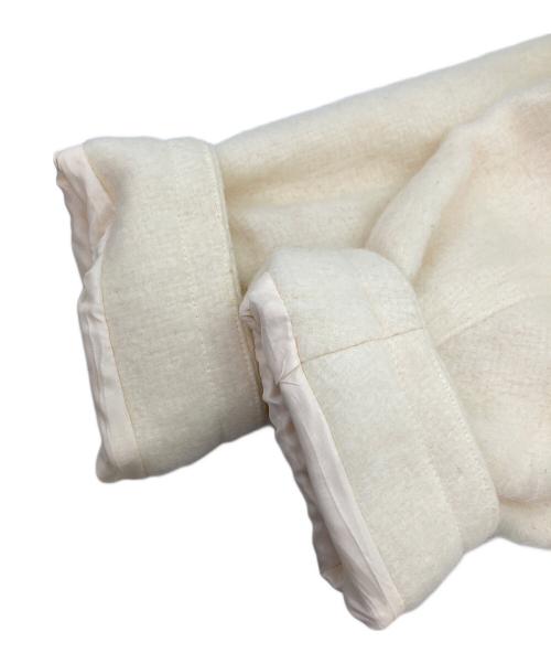 Louren（ローレン）louren (ローレン) mohair shaggy long coat アイボリー サイズ:Fの古着・服飾アイテム