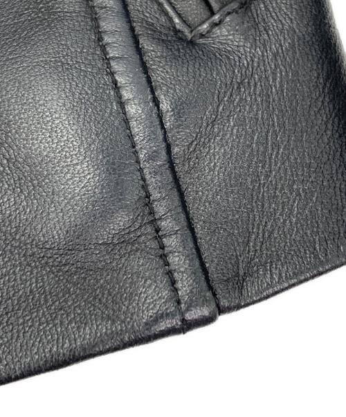 FREAK'S STORE（フリークスストア）FREAK'S STORE (フリークスストア) ラムレザーライダースジャケット ブラック サイズ:Mの古着・服飾アイテム