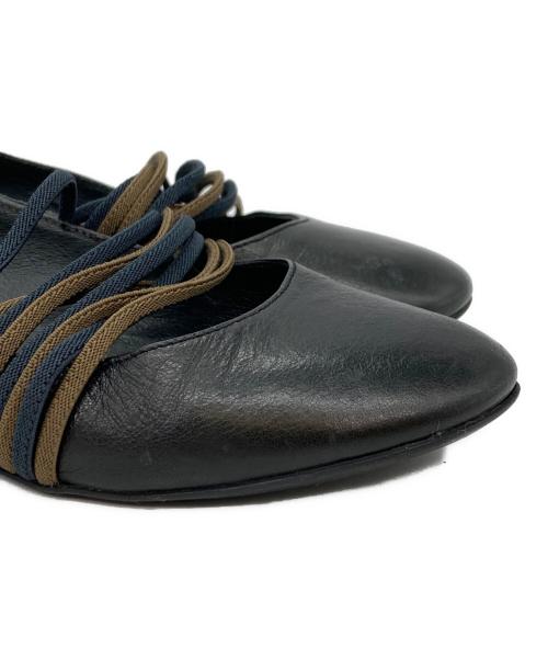 CAMPER（カンペール）CAMPER (カンペール) フラットパンプス ブラック サイズ:37の古着・服飾アイテム