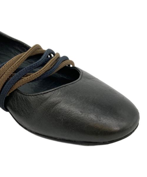 CAMPER（カンペール）CAMPER (カンペール) フラットパンプス ブラック サイズ:37の古着・服飾アイテム