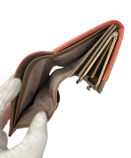 agnes b voyage（アニエスベーボヤージュ）agnes b voyage (アニエスベーボヤージュ) 2つ折り財布 ピンクの古着・服飾アイテム