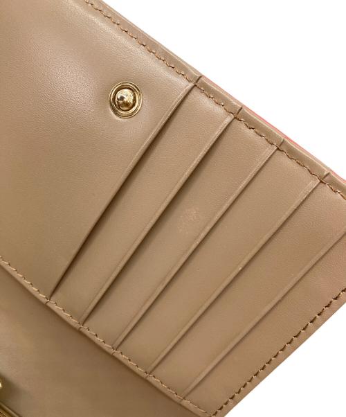 agnes b voyage（アニエスベーボヤージュ）agnes b voyage (アニエスベーボヤージュ) 2つ折り財布 ピンクの古着・服飾アイテム