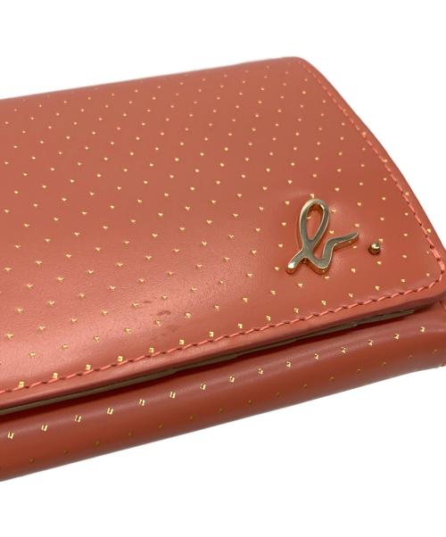 agnes b voyage（アニエスベーボヤージュ）agnes b voyage (アニエスベーボヤージュ) 2つ折り財布 ピンクの古着・服飾アイテム