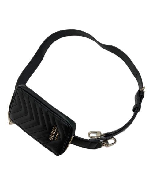 GUESS（ゲス）GUESS (ゲス) ショルダーバッグ ブラックの古着・服飾アイテム
