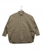 Plageプラージュ）の古着「Oxford Longシャツ」｜オリーブ