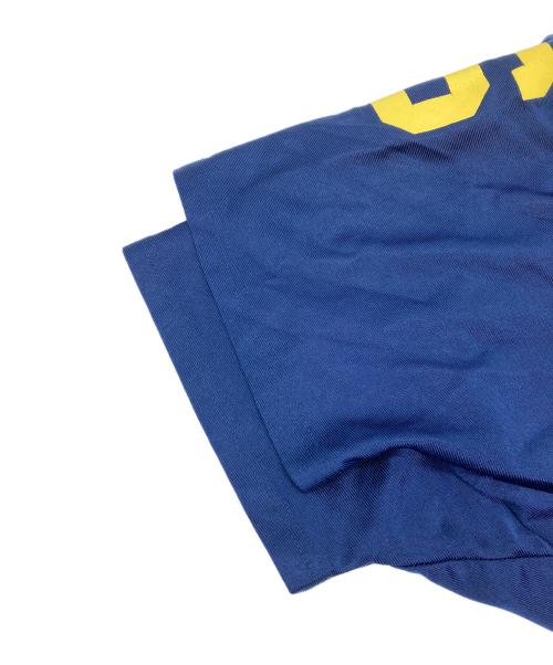 RUSSELL ATHLETIC（ラッセルアスレチック）RUSSELL ATHLETIC (ラッセルアスレチック) メッシュフットボールシャツ ブルー サイズ:Lの古着・服飾アイテム