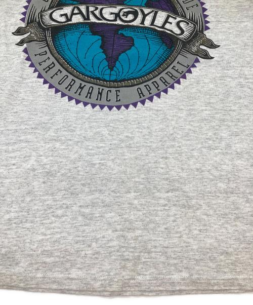 GARGOYLES（ガーゴイルズ）GARGOYLES (ガーゴイルズ) プリントTシャツ グレー サイズ:Lの古着・服飾アイテム