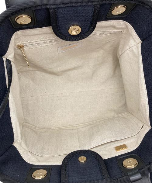 CHANEL（シャネル）CHANEL (シャネル) ドーヴィルMM ブラックの古着・服飾アイテム