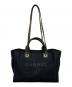 中古・古着 CHANEL (シャネル) ドーヴィルMM ブラック：330000円