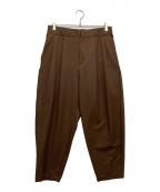 HELLY HANSENヘリーハンセン）の古着「ストーレンツータックパンツ」｜ブラウン