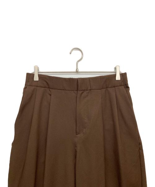 HELLY HANSEN（ヘリーハンセン）HELLY HANSEN (ヘリーハンセン) ストーレンツータックパンツ ブラウン サイズ:Mの古着・服飾アイテム