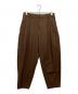 HELLY HANSEN（ヘリーハンセン）の古着「ストーレンツータックパンツ」｜ブラウン