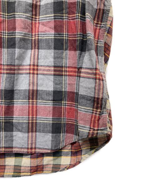 INDIVIDUALIZED SHIRTS（インディビジュアライズドシャツ）INDIVIDUALIZED SHIRTS (インディビジュアライズドシャツ) ボタンダウンシャツ グレー サイズ:Lの古着・服飾アイテム