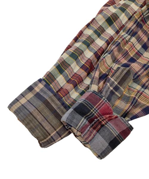 INDIVIDUALIZED SHIRTS（インディビジュアライズドシャツ）INDIVIDUALIZED SHIRTS (インディビジュアライズドシャツ) ボタンダウンシャツ グレー サイズ:Lの古着・服飾アイテム