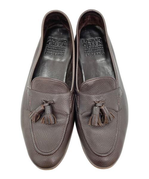 Edward Green（エドワードグリーン）Edward Green (エドワードグリーン) タッセルローファー ブラウン サイズ:8の古着・服飾アイテム
