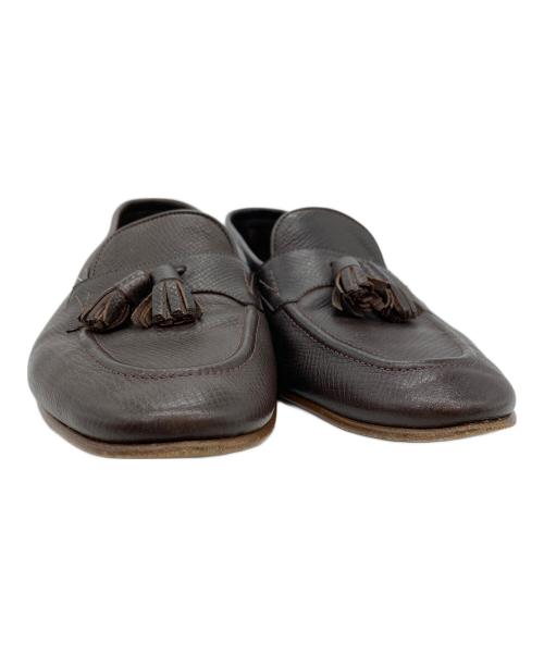 Edward Green（エドワードグリーン）Edward Green (エドワードグリーン) タッセルローファー ブラウン サイズ:8の古着・服飾アイテム