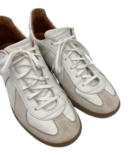 reproduction of found（リプロダクションオブファウンド）reproduction of found (リプロダクションオブファウンド) ジャーマン ミリタリートレーナー ホワイト サイズ:43の古着・服飾アイテム