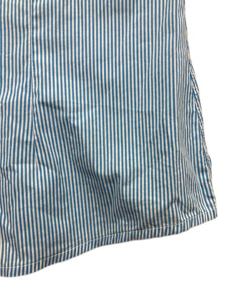 BARBA（バルバ）BARBA (バルバ) ストライプドレスシャツ ブルー サイズ:38の古着・服飾アイテム