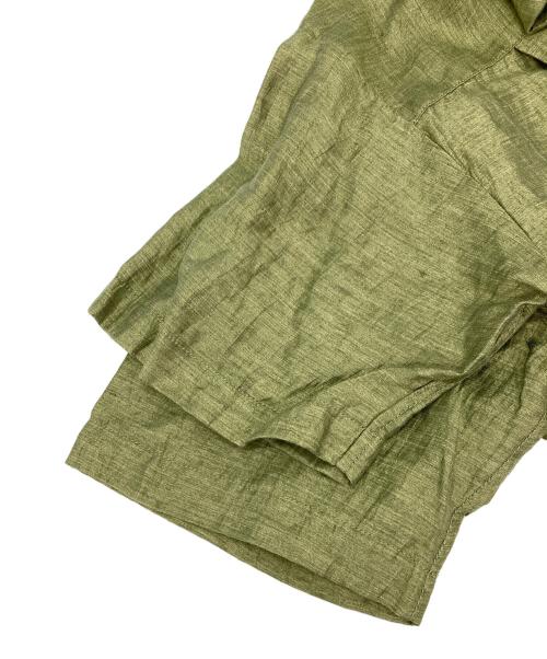 la peau de gem（ラポドゥジェム）la peau de gem (ラポドゥジェム) 半袖シャツ グリーン サイズ:Mの古着・服飾アイテム