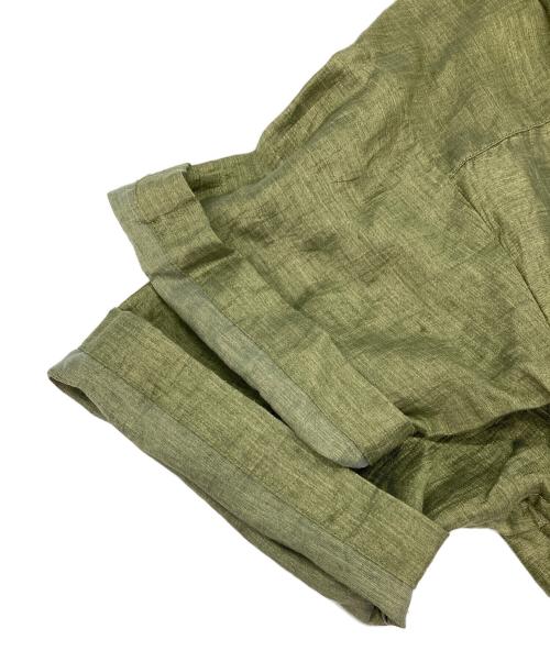 la peau de gem（ラポドゥジェム）la peau de gem (ラポドゥジェム) 半袖シャツ グリーン サイズ:Mの古着・服飾アイテム