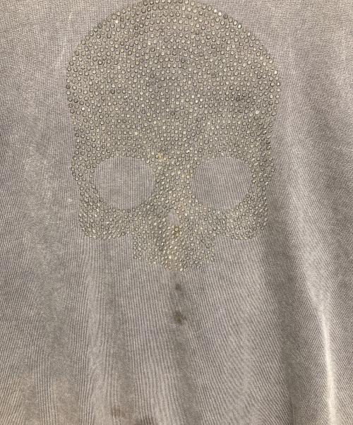 HYDROGEN（ハイドロゲン）HYDROGEN (ハイドロゲン) クルーネックスウェット グレー サイズ:Mの古着・服飾アイテム