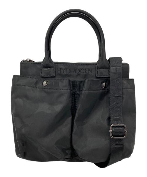 HYDROGEN（ハイドロゲン）HYDROGEN (ハイドロゲン) ショルダーバッグ ブラックの古着・服飾アイテム