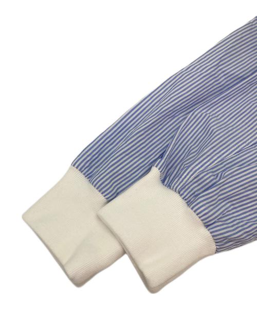 adidas（アディダス）adidas (アディダス) ストライプジャケット ブルー サイズ:Lの古着・服飾アイテム