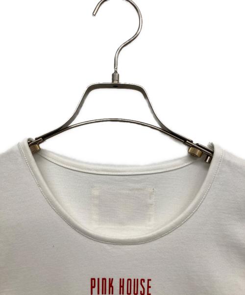 PINK HOUSE（ピンクハウス）PINK HOUSE (ピンクハウス) Tシャツ ホワイト サイズ:記載無の古着・服飾アイテム
