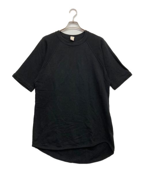 O project（オープロジェクト）O project (オープロジェクト) 半袖スウェット ブラック サイズ:Mの古着・服飾アイテム