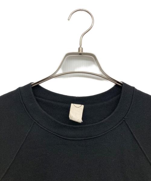 O project（オープロジェクト）O project (オープロジェクト) 半袖スウェット ブラック サイズ:Mの古着・服飾アイテム