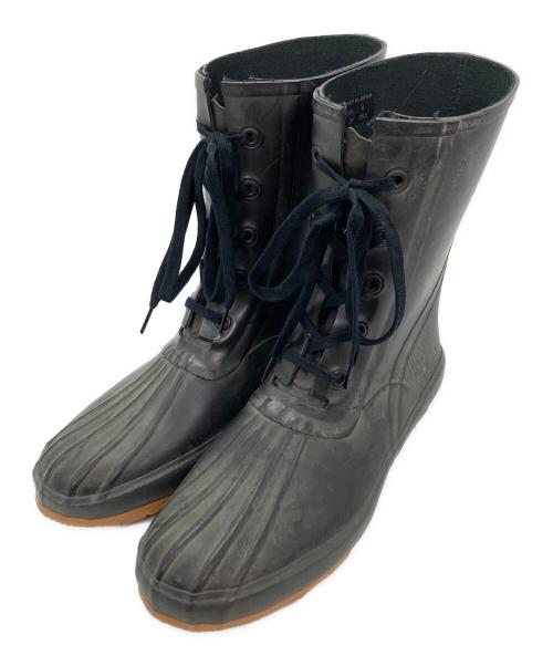 KAPTAIN SUNSHINE（キャプテンサンシャイン）KAPTAIN SUNSHINE (キャプテンサンシャイン) Laceup Rain Boots ブラック サイズ:26の古着・服飾アイテム
