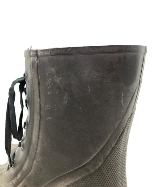 KAPTAIN SUNSHINE（キャプテンサンシャイン）KAPTAIN SUNSHINE (キャプテンサンシャイン) Laceup Rain Boots ブラック サイズ:26の古着・服飾アイテム