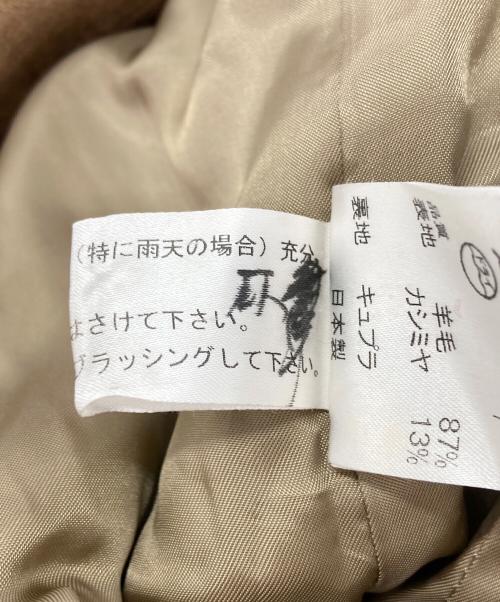 MICHAEL KORS（マイケル・コース）MICHAEL KORS (マイケルコース) カシミヤブレンドコート ブラウン サイズ:6の古着・服飾アイテム