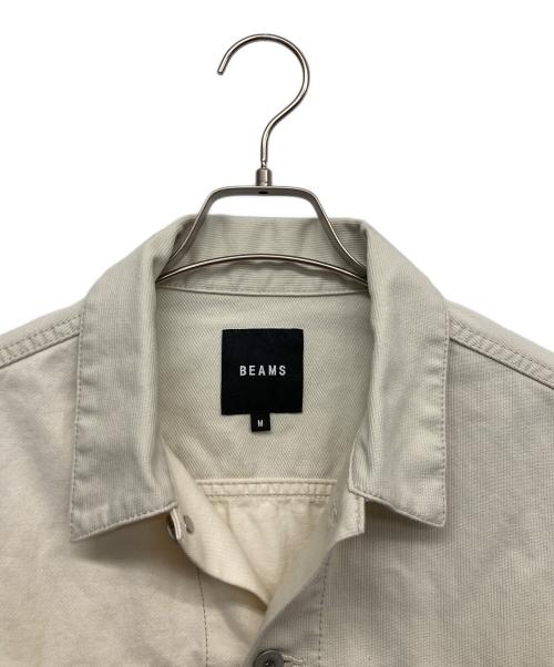 BEAMS（ビームス）BEAMS (ビームス) 3タイプ ファブリック ジャケット ホワイト サイズ:M 未使用品の古着・服飾アイテム