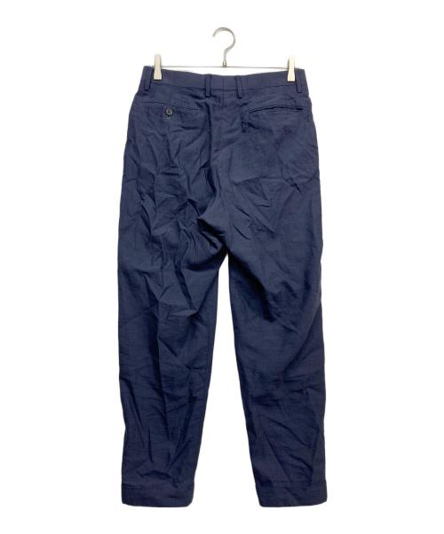 COMOLI（コモリ）COMOLI (コモリ) ウールリネンパンツ ネイビー サイズ:1の古着・服飾アイテム