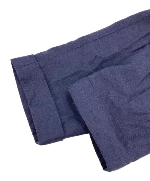 COMOLI（コモリ）COMOLI (コモリ) ウールリネンパンツ ネイビー サイズ:1の古着・服飾アイテム