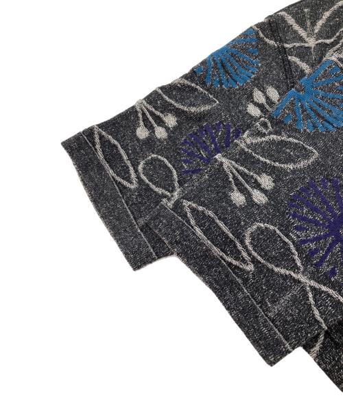 M.&KYOKO（エムアンドキョウコ）M.&KYOKO (エムアンドキョウコ) 総柄ニットワンピース ブラック サイズ:表記なしの古着・服飾アイテム