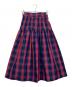 LIBERUS（リベラス）の古着「タータンチェックタフタスカート」｜レッド