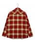 MONCLER (モンクレール) CAMICIA/長袖チェックシャツ レッド サイズ:M：38000円