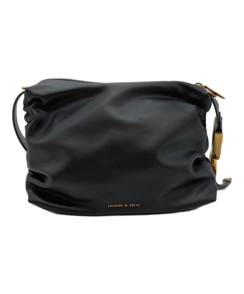 CHARLES & KEITH（チャールズアンドキース）CHARLES & KEITH (チャールズ＆キース) ハンドバッグ ブラックの古着・服飾アイテム