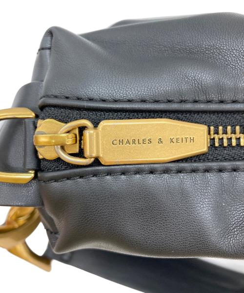 CHARLES & KEITH（チャールズアンドキース）CHARLES & KEITH (チャールズ＆キース) ハンドバッグ ブラックの古着・服飾アイテム