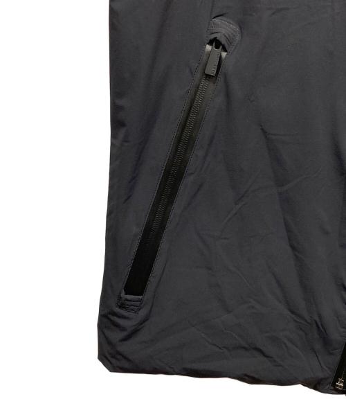 nano・universe（ナノ・ユニバース）nano・universe (ナノ・ユニバース) 西川ダウン (ニシカワダウン) スポーティーフードダウンジャケット ブラック サイズ:Mの古着・服飾アイテム