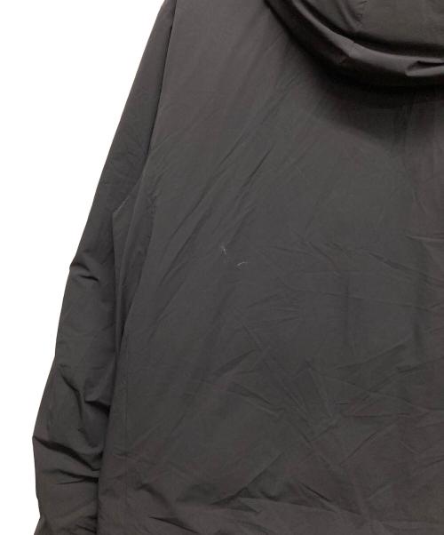 nano・universe（ナノ・ユニバース）nano・universe (ナノ・ユニバース) 西川ダウン (ニシカワダウン) スポーティーフードダウンジャケット ブラック サイズ:Mの古着・服飾アイテム