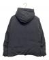nano・universe (ナノ・ユニバース) 西川ダウン (ニシカワダウン) スポーティーフードダウンジャケット ブラック サイズ:M：13000円