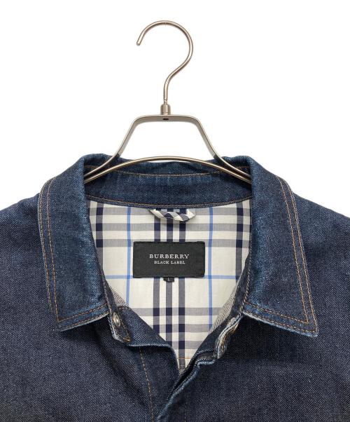 BURBERRY BLACK LABEL（バーバリーブラックレーベル）BURBERRY BLACK LABEL (バーバリーブラックレーベル) デニムジャケット インディゴ サイズ:Lの古着・服飾アイテム