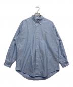 RALPH LAURENラルフローレン）の古着「ボタンダウンシャツ」｜ブルー