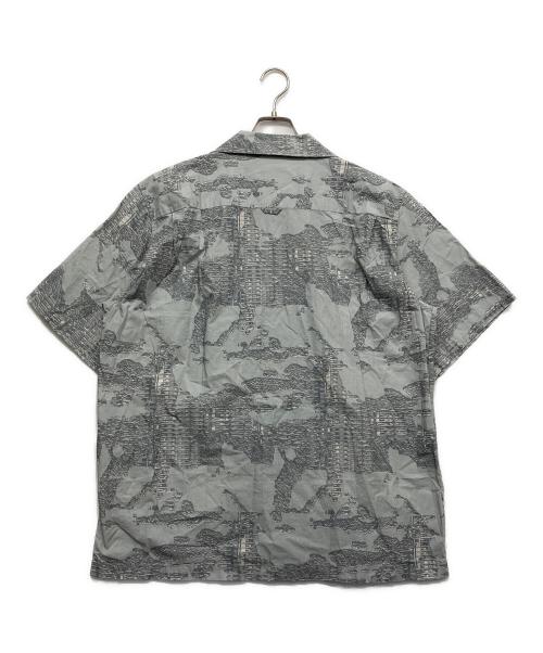 DIESEL（ディーゼル）DIESEL (ディーゼル) S-FRANK-A半袖シャツ グレー サイズ:50の古着・服飾アイテム