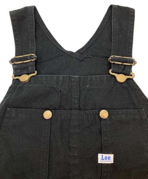 LEE（リー）LEE (リー) DUNGAREESオーバーオールパンツ ブラック サイズ:Mの古着・服飾アイテム