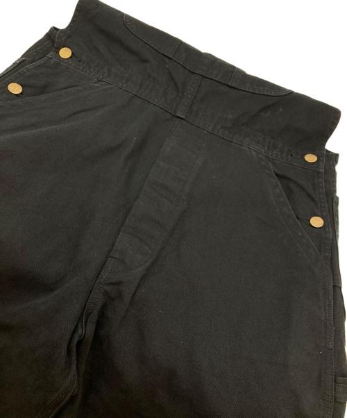LEE（リー）LEE (リー) DUNGAREESオーバーオールパンツ ブラック サイズ:Mの古着・服飾アイテム