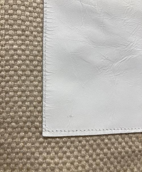 STEFANO MORTARI（ステファノ モルタリ）STEFANO MORTARI (ステファノ モルタリ) リネントートバッグ ベージュの古着・服飾アイテム